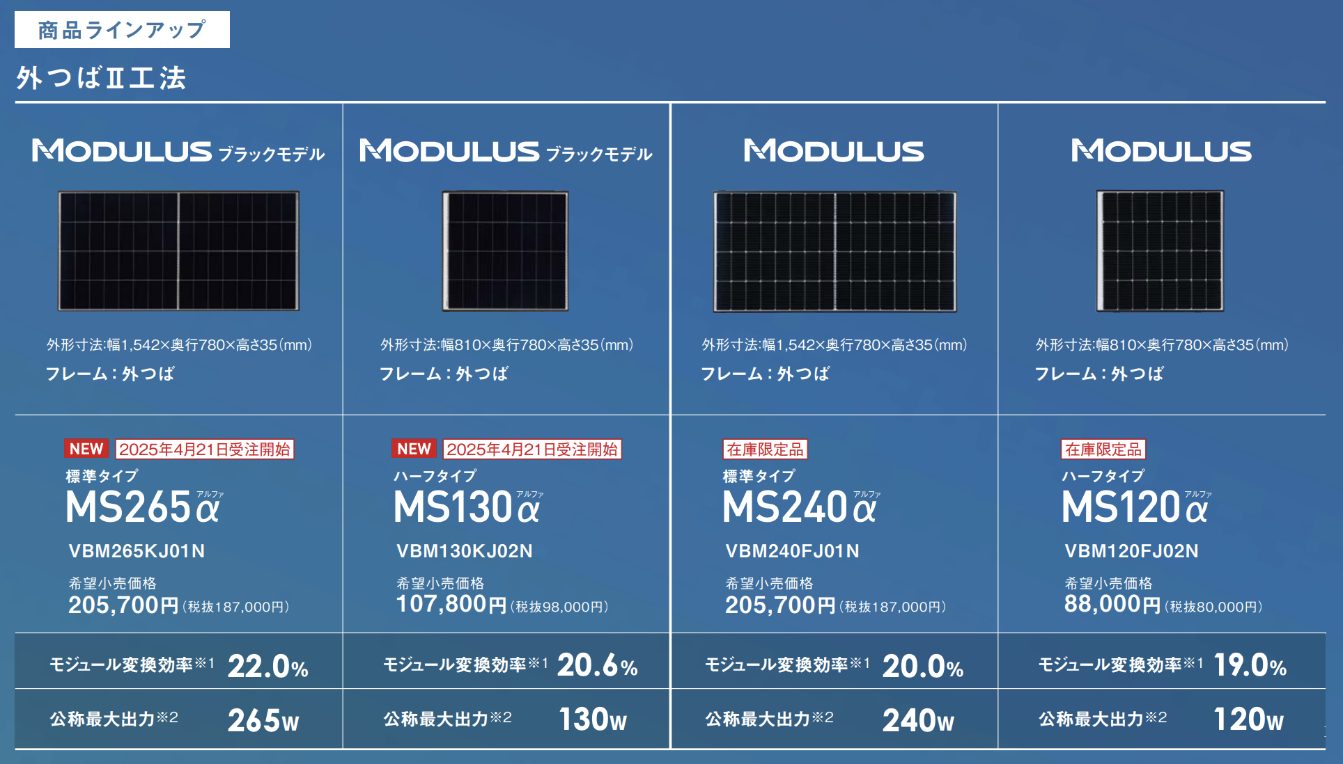 panasonic VBM265KJ01N