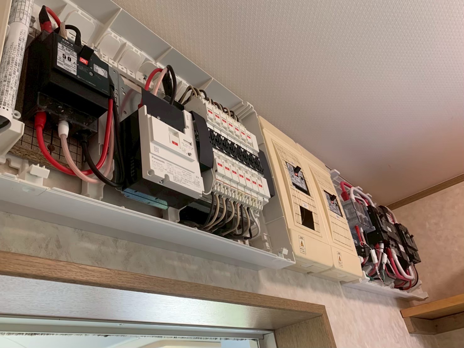 【八王子市上壱分方町】長州産業16.4kWhの大容量蓄電池で停電時も安心のフルバックアップ！の工事写真