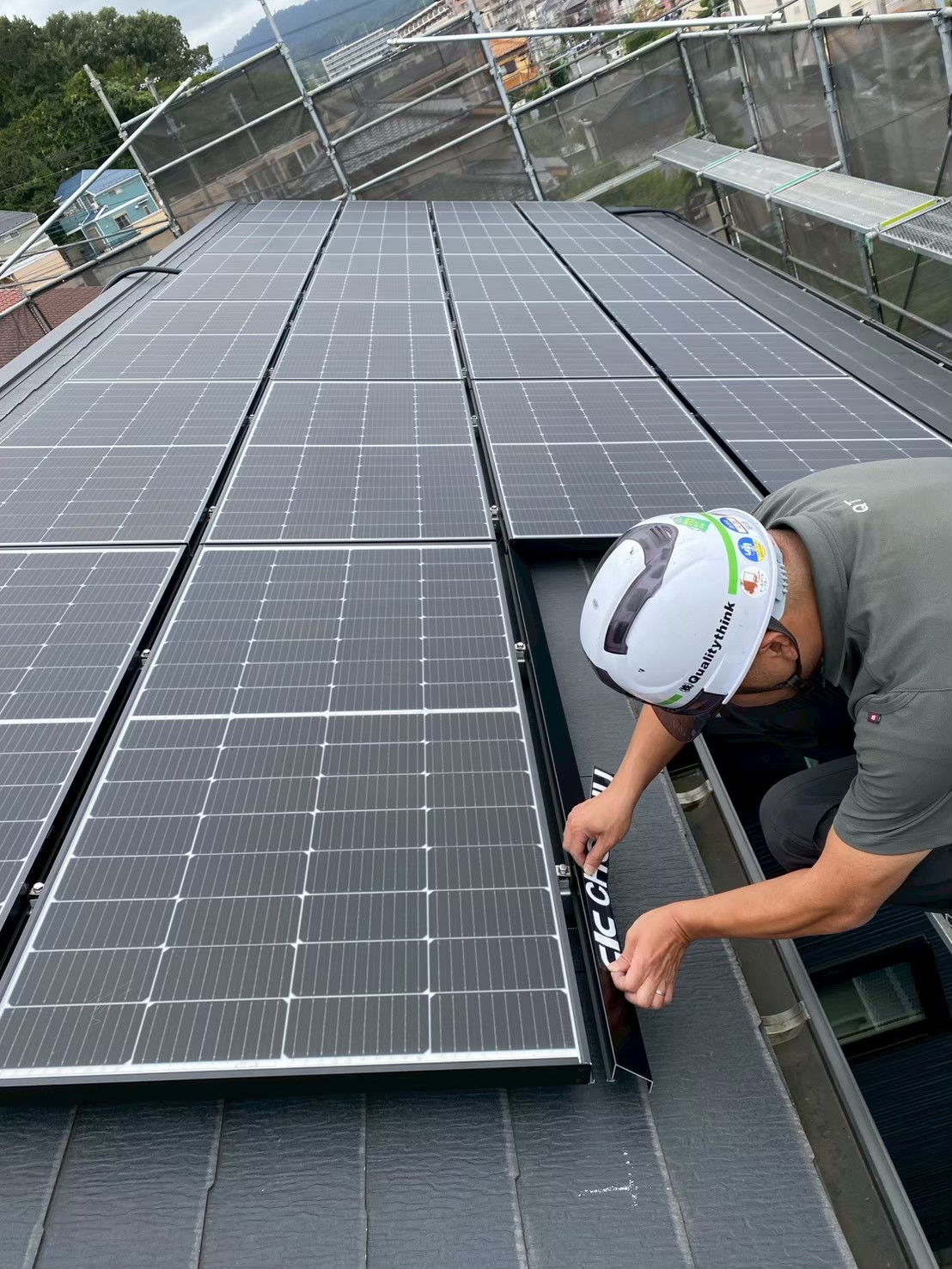 八王子市東浅川町｜カナディアン・ソーラー6.66kWと長府工産14.9kWh蓄電池の設置事例