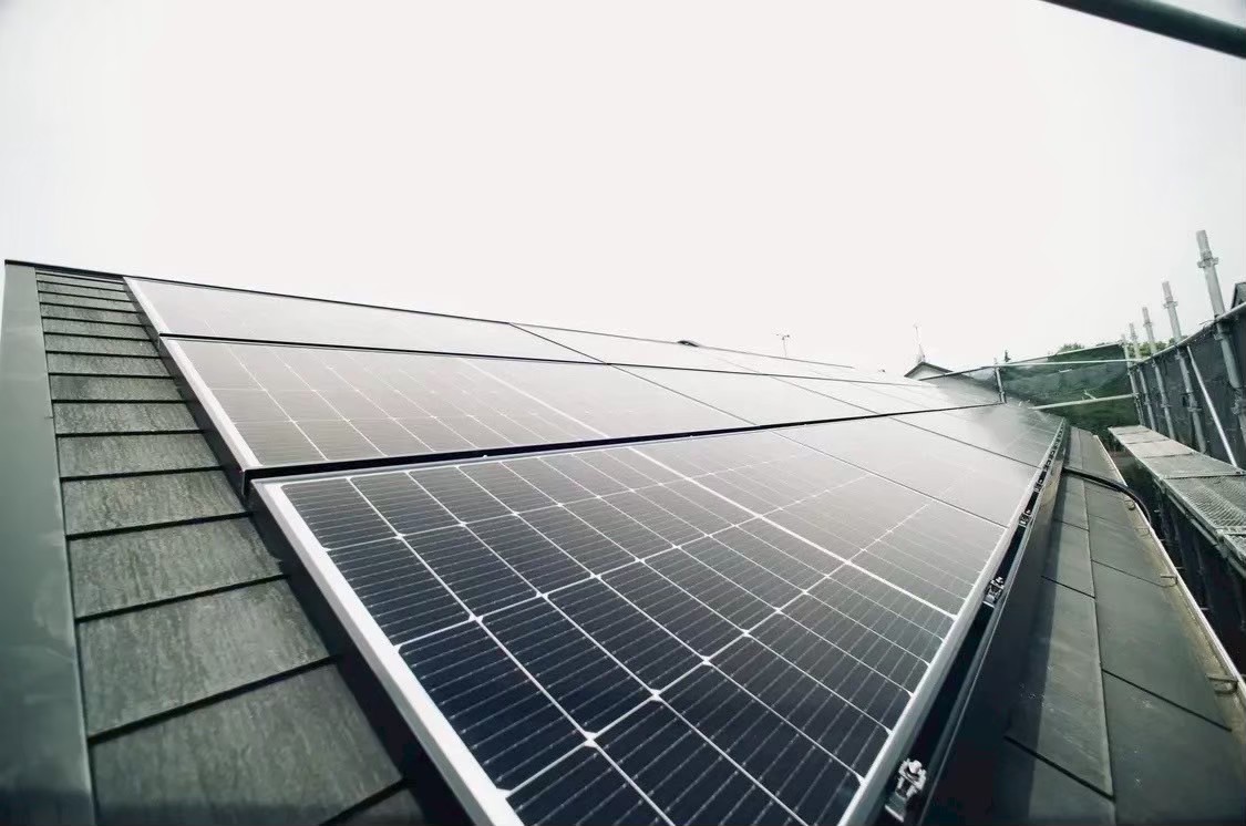 八王子市横川町｜長州産業7.76kW太陽光とオムロン16.4kWh蓄電池の設置事例の工事写真