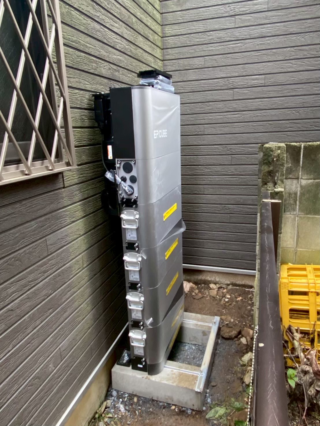 八王子市高尾町｜エネプラット13.3kWh蓄電池で停電対策！大容量・全負荷の施工事例