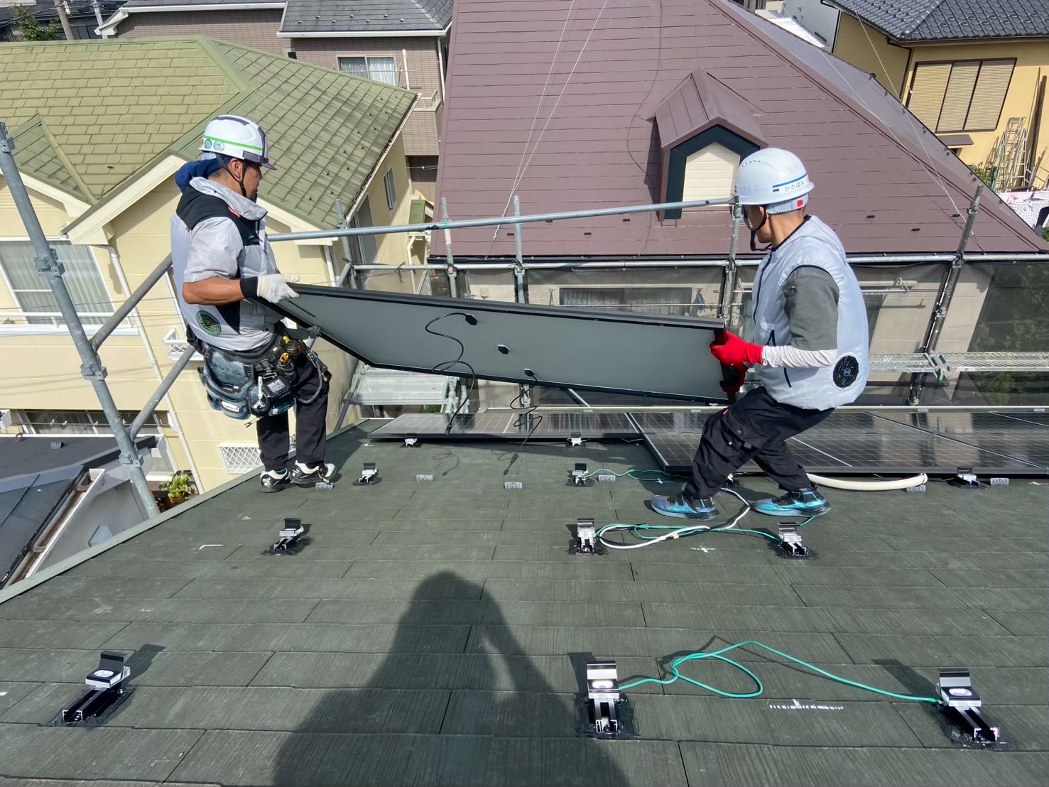 八王子市散田町｜カナディアン・ソーラー6.83kWとニチコン14.9kWh蓄電池の設置事例